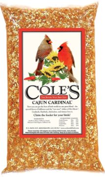 Cole's Cajun Cardinal Blend CB20 Blended Bird Seed, 20 lb Bag