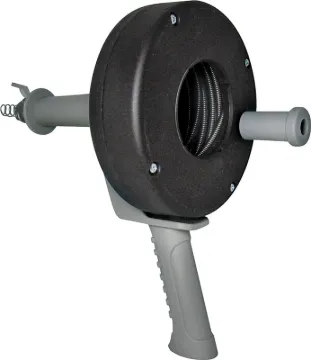 COBRA TOOLS 85000 Series 85250 Drum Auger, 1/4 in Dia Cable, 25 ft L Cable
