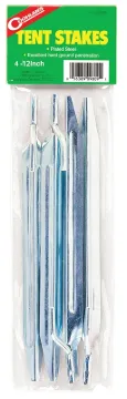 COGHLAN'S 9812 Tent Stake, 12 in L, Steel