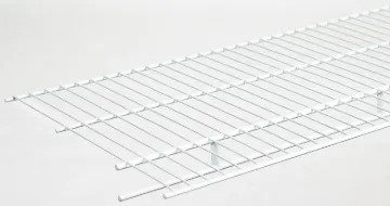 ClosetMaid 37305 Wire Shelf, 100 lb, 1-Level, 16 in L, 144 in W, Steel, White