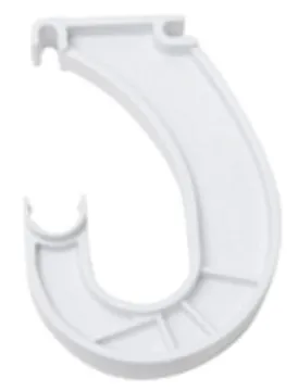 ClosetMaid 5629 Rod Support, Resin, White