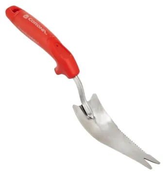 CORONA ComfortGEL CT-3354 Weeder, 7 in L Blade, Stainless Steel Blade, Composite Handle, 6 in L Hand