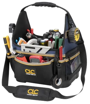 CLC Tool Works Series PB1531 Molded Base Electrical/HVAC Tool Carrier, 13 in W, 20-Pocket, 1680D Bal