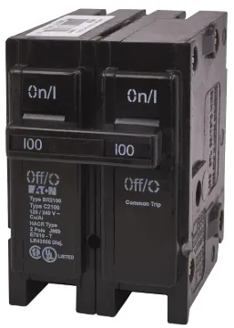 BREAKER BR 2P 100 AMP 10KA