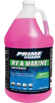 PRIME GUARD 95806 RV Anti-Freeze, 1 gal, Clear/Red
