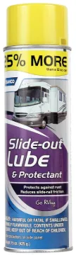 CAMCO 41105 RV Slide-Out Lubricant, 15 oz Aerosol Can, Liquid, Mild Aliphatic