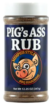 BBQ SPOT OW85101-6 Pig's Ass BBQ Rub, 16 oz