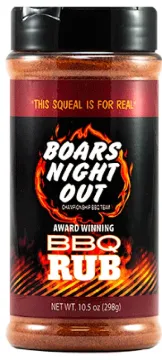 BBQ SPOT OW86500 Boar's Night Out BBQ Rub, 10.5 oz
