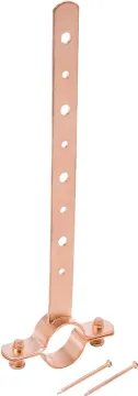 B & K C82-100HC Pipe Hanger, 1 in Opening, Iron