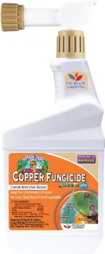 Bonide 813 Ready to Spray Fungicide, Liquid, Acid, Blue, 6 pt