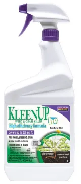 Bonide KleenUp he 757 Weed and Grass Killer Ready-To-Use, Liquid, Off-White/Yellow, 1 qt