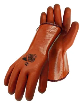 BOSS Snow Shield 3600L Insulated Driver Gloves, Men's, L, Open Cuff, Orange