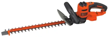 Black+Decker BEHTS300 Electric Hedge Trimmer, 3.8 A, 120 V, 3/4 in Cutting Capacity, 20 in Blade, Or