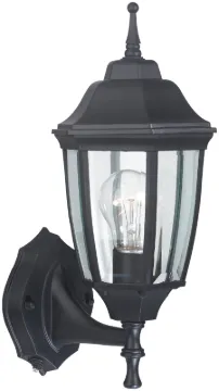 Boston Harbor DTDB Dusk/Dawn Lantern, 60 W, Medium Base Bulb or CFL Bulb(Sold Separately) Lamp, Alum