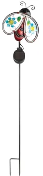 Boston Harbor Solar Stick Light, Ni-Mh Battery, AAA Battery, 20-Lamp, LED Lamp, Metal/Plastic Fixtur