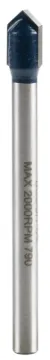 Bosch GT300 Drill Bit, 1/4 in Dia, 4 in OAL, 1/4 in Dia Shank, Flat Shank