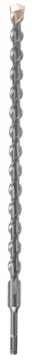 Bosch Bulldog HC2107 Hammer Drill Bit, 5/8 in Dia, 18 in OAL, Optimized Flute, 4-Flute, 25/64 in Dia