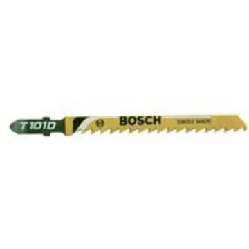 Bosch T101D Jig Saw Blade, 4 in L, 5 to 6 TPI