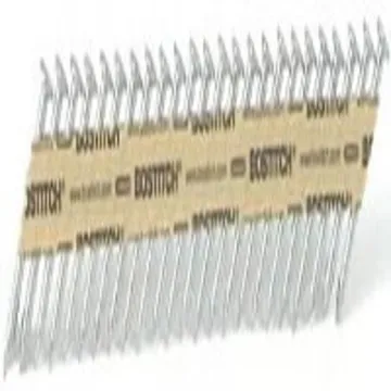 Bostitch Strapshot PT-MC14815-1M Connector Nail, 1-1/2 in L, 16 Gauge, Steel, Bright, Full Round Hea