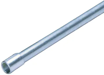 Allied Tube & Conduit 278887 Rigid Conduit, 3/4 in, 10 ft L, Steel, Galvanized
