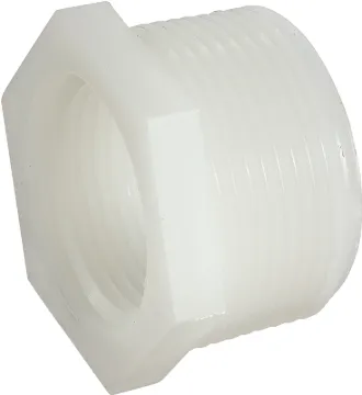 Anderson Metals 53610-0806 Reducing Pipe Bushing, 1/2 x 3/8 in, Male x Female Thread, 150 psi Pressu