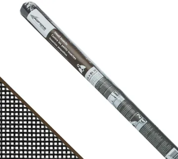 ADFORS FCS10150-M Window Screen, 84 in L, 48 in W, Fiberglass, Black