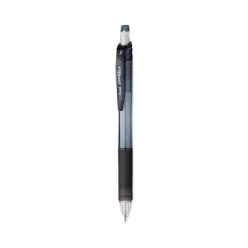 EnerGel RTX Gel Pen, Retractable, Medium 0.7 mm, Black Ink, Black Barrel, 5/Pack