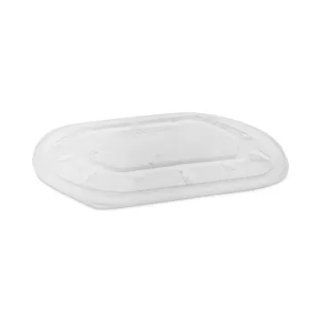 ClearView MealMaster Lid with Fog Gard Coating, Large Flat Lid, 9.38 x 8 x 0.38, Clear, Plastic, 300
