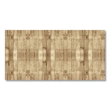 Bordette Designs, 48" x 50 ft Roll, Weathered Wood, Brown/White