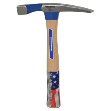 Vaughan BL24 Bricklayer Hammer, 24 oz Head, Square Head, HCS Head, 11-1/2 in OAL