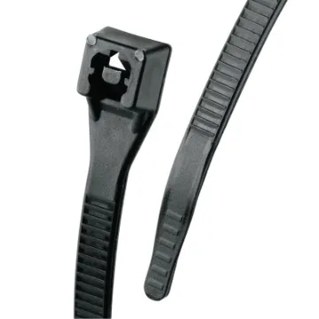 GB 46-314UVBFZ Cable Tie, Nylon, Black