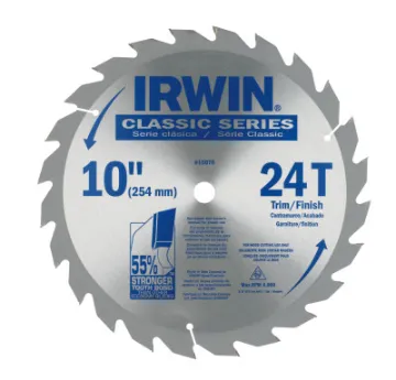 CIRC SAW BLADE 10IN 24T