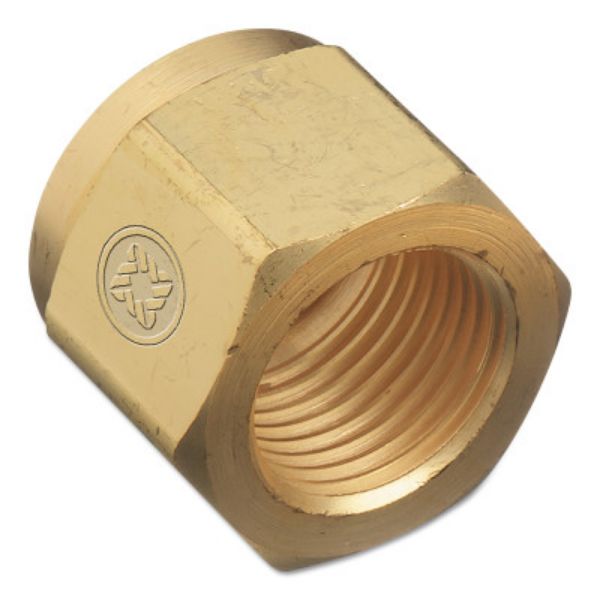 Regulator Inlet Nut, Nitrous Oxide, Brass, CGA326 Plastic Express Inc.