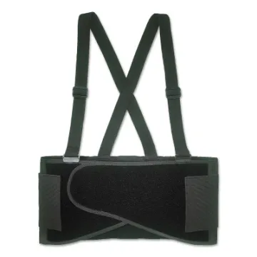 Elastic Back Support Belt, X-Large, Black