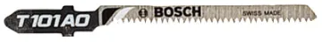Bosch T101AO Jig Saw Blade, 3-1/4 in L
