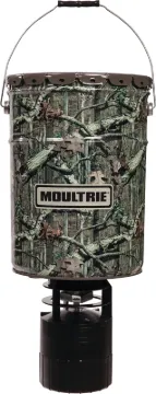 MOULTRIE MFG-13454 Deer Feeder, 360 deg Feed Pattern, ABS