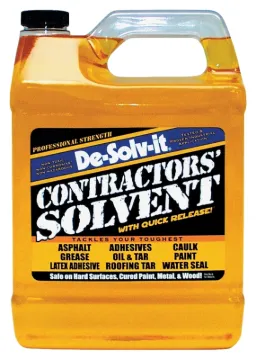 ORANGE-SOL 10151/52 Contractor Solvent, Liquid, Citrus, Clear/Orange, 1 gal, Can