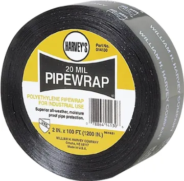 PIPE WRAP-20 MIL. 2" X 100'