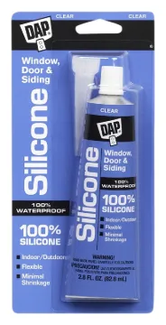 DAP 7079800753 Window and Door Sealant, Clear, -40 to 400 deg F, 2.8 fl-oz Package, Squeeze Tube