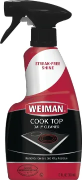 Weiman 70 Cooktop Cleaner, 12 oz Package, Liquid, Apple, Clear