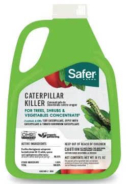 Safer 5163-6 Caterpillar Killer, Liquid, 16 oz Package