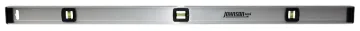 Johnson 1300-4800 I-Beam Level with Rule, 48 in L, 3 -Vial, Non-Magnetic, Aluminum, Silver