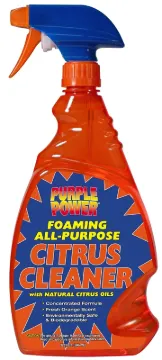 Purple Power 4398PS Citrus Cleaner, 32 oz Package, Bottle, Liquid, Pleasant Orange