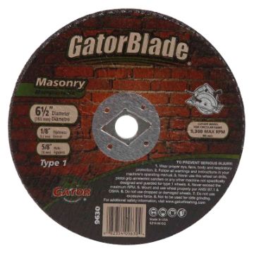 BLADE MSNRY 6.5INX1/8INX5/8IN