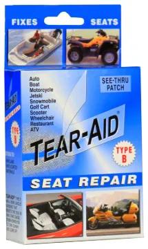TEAR-AID D-KIT-B02-100 Vinyl Seat Repair Kit, B, Clear