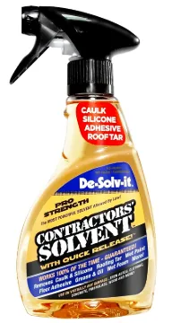 ORANGE-SOL 10022 Contractor Solvent, Liquid, Citrus, Clear/Orange, 12 oz, Bottle