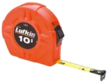 RULE TAPE 10FTX1/2IN OR HI-VIZ
