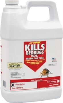 J.T. EATON 204-O1G Bed Bug Killer, Liquid, Spray Application, 1 gal Package