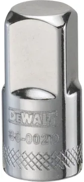 DeWALT DWMT86002OSP Increasing Socket Adapter, 1/4 in Drive, Female Drive, 3/8 in Output Drive, Male