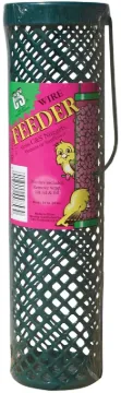 C&S Nuggets CS753 Wild Bird Feeder, 11-1/4 in H, 24 oz, Plastic, Green